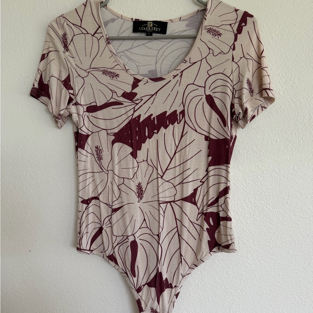 Lexbreezy Floral Print Women Top
